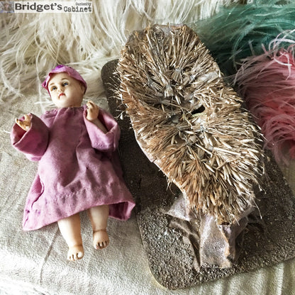1900s Baby Jesus Wax Child Doll