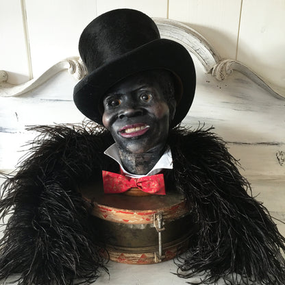 1930s Wax Head Glass Eyes