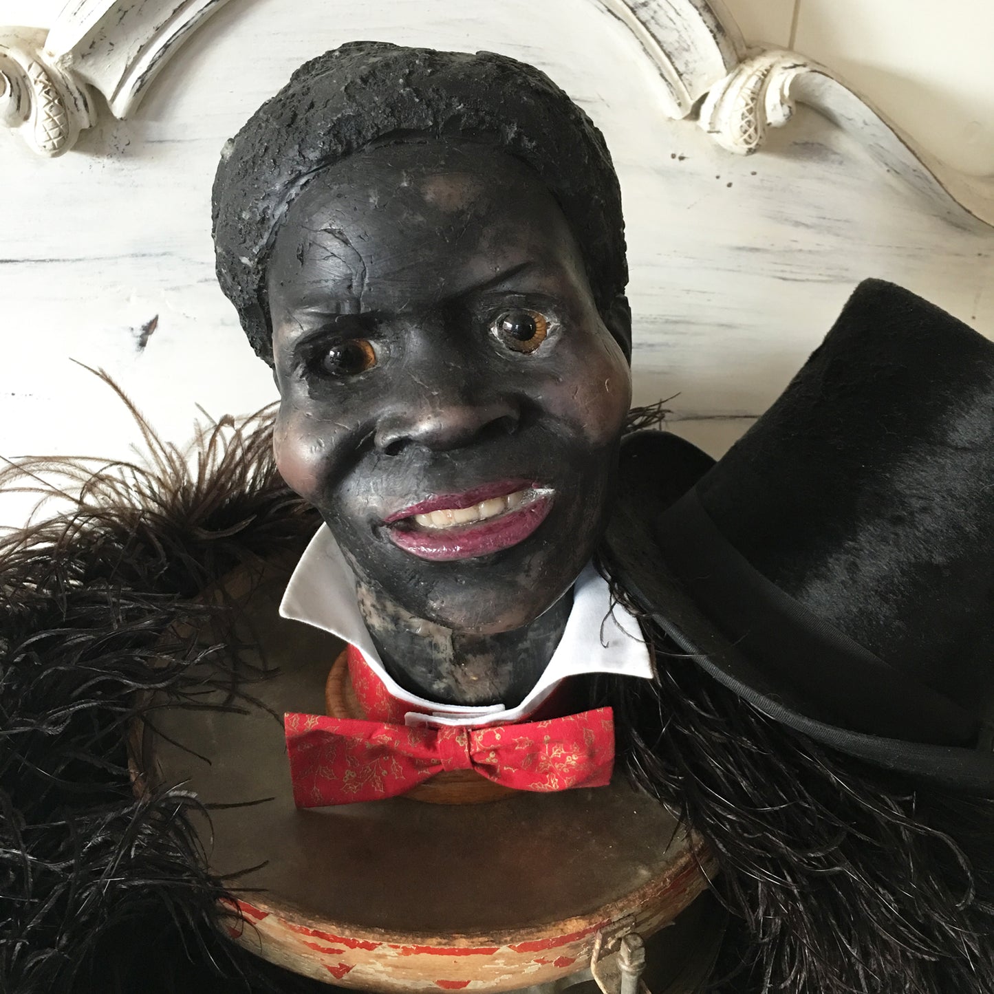 1930s Wax Head Glass Eyes