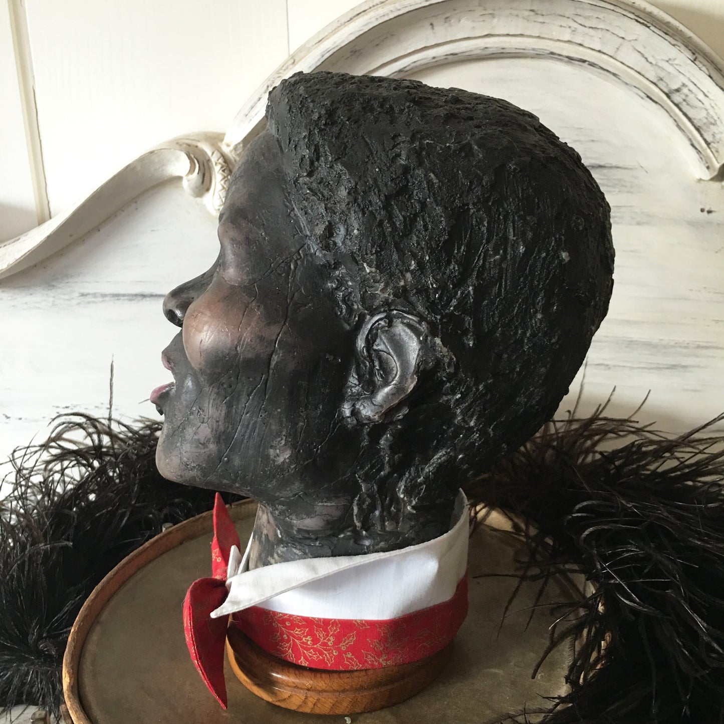 1930s Wax Head Glass Eyes