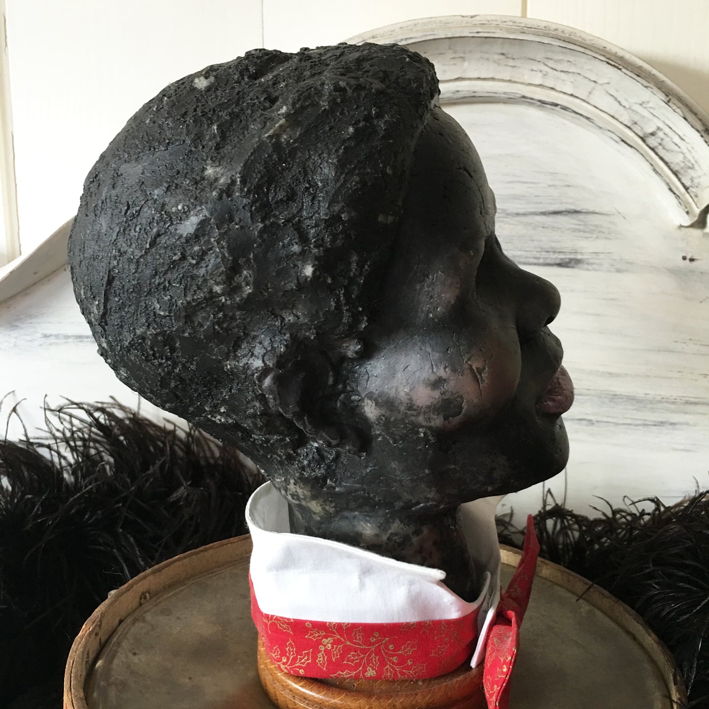 1930s Wax Head Glass Eyes