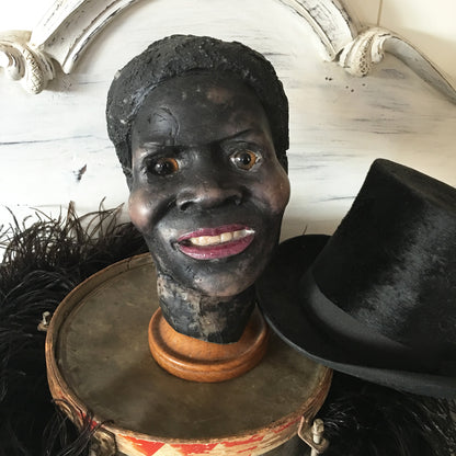 1930s Wax Head Glass Eyes