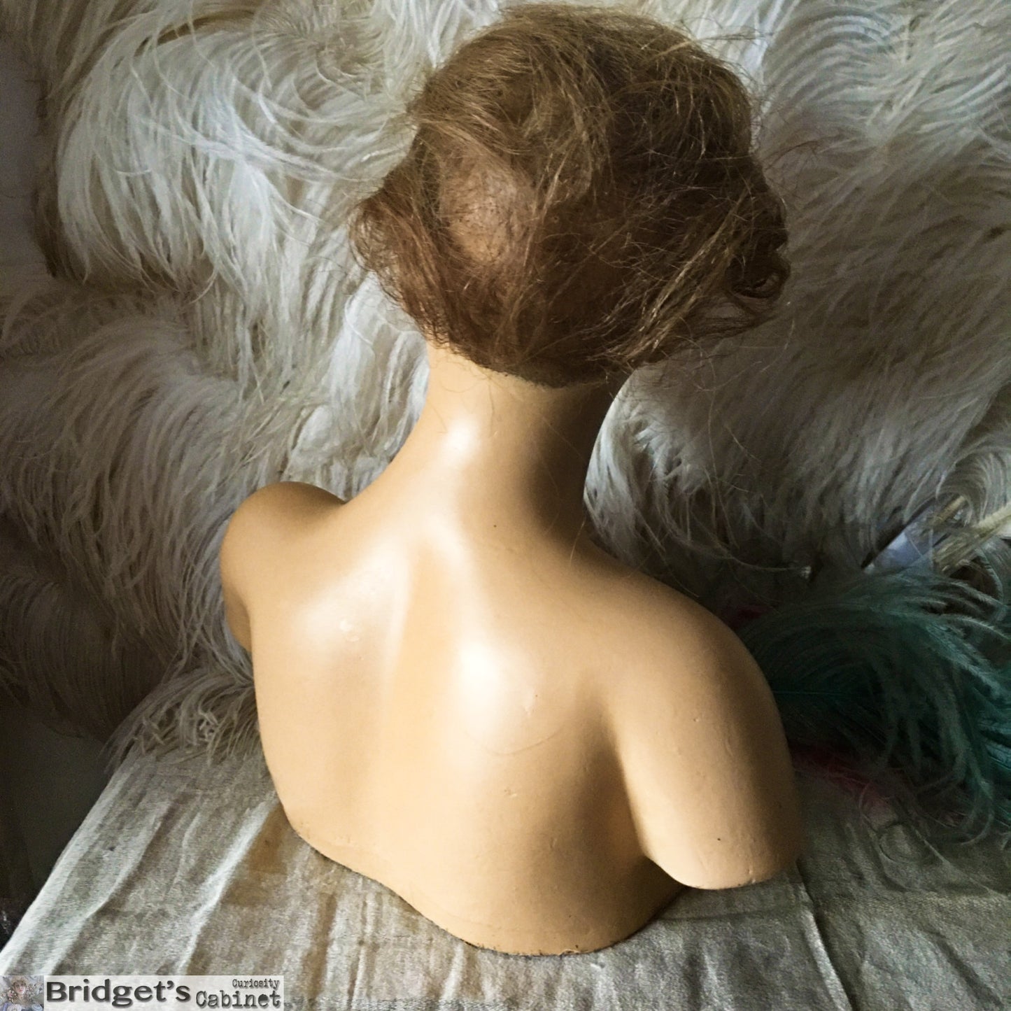 1920 Wax Child Bust