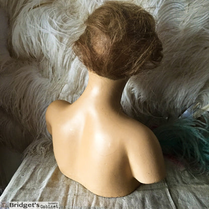 1920 Wax Child Bust