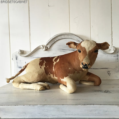 Antique Mini Taxidermy Calf