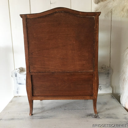 Antique French Doll Display Cabinet