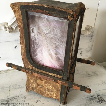 19th C. Large Doll Sedan Chair