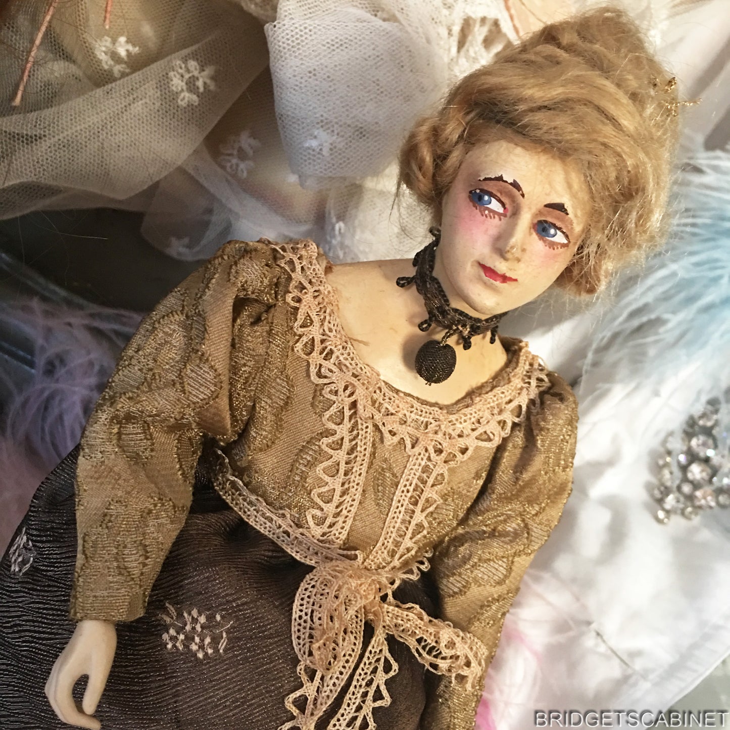 1920s German Lilli Biatz Half Doll