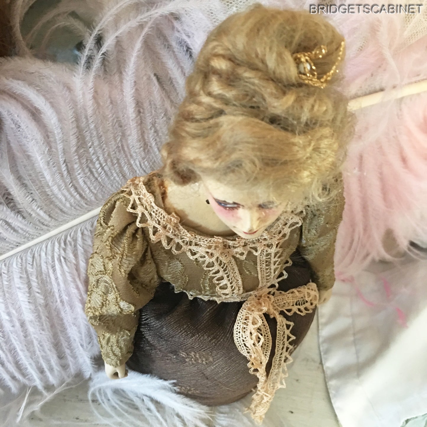 1920s German Lilli Biatz Half Doll
