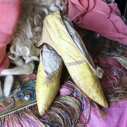 18th Century Leather Marie-Antoinette Shoes