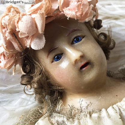 1900s Baby Jesus Wax Child