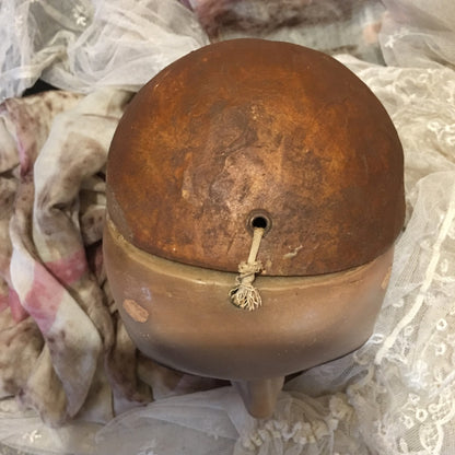 19th Century Santos Wax Relik Head