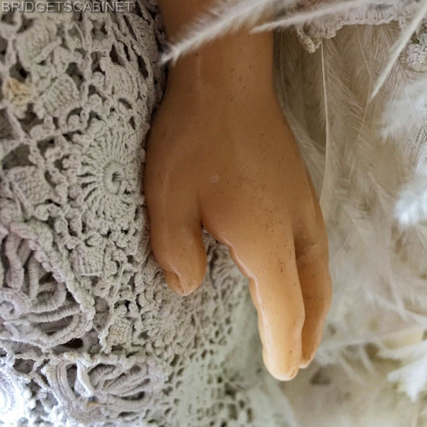 1900s Countertop Salesman Display Doll