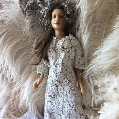 1900s Countertop Salesman Display Doll
