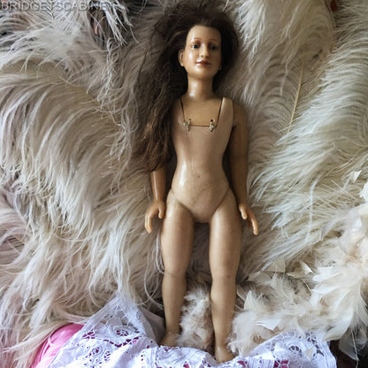 1900s Countertop Salesman Display Doll