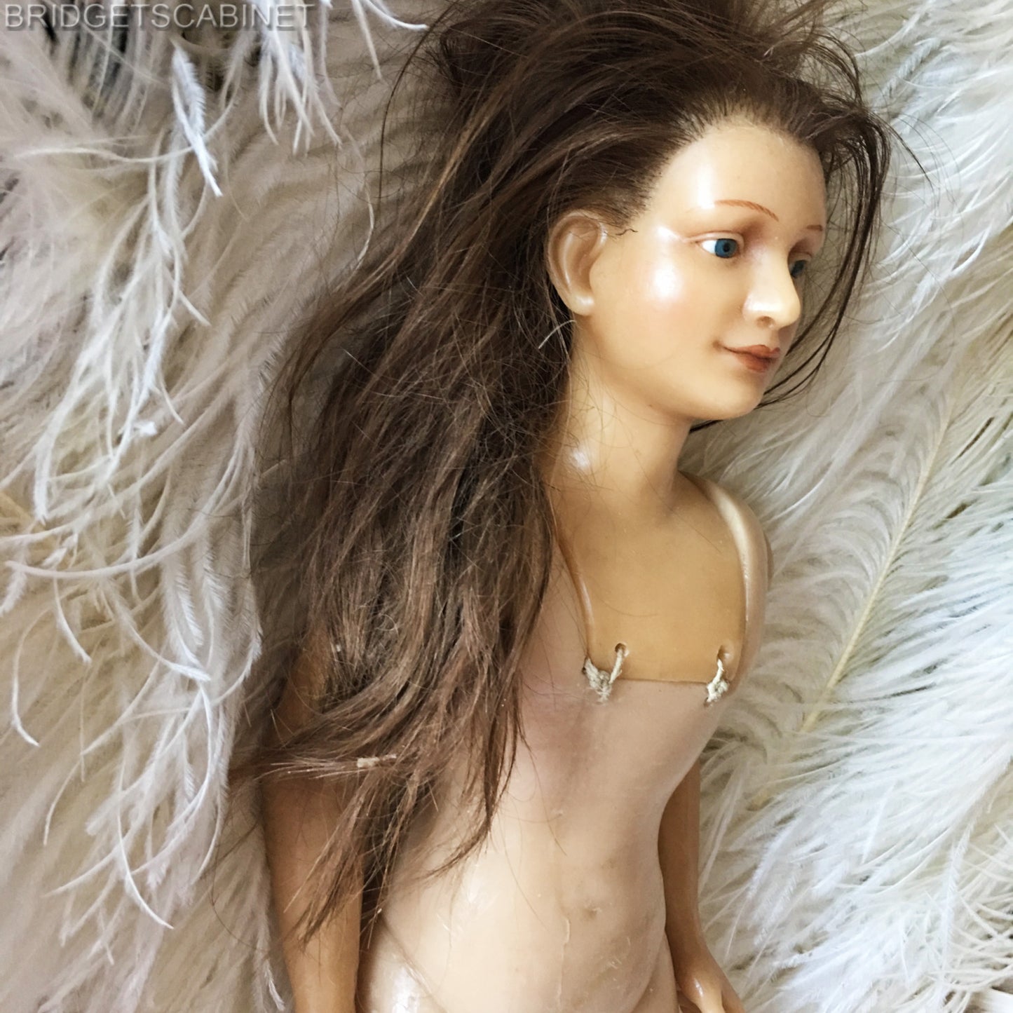 1900s Countertop Salesman Display Doll