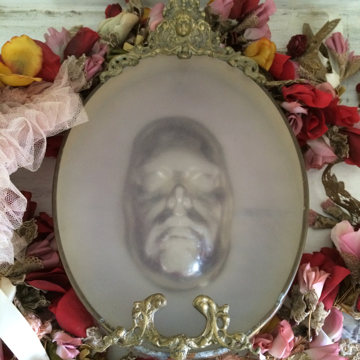 Antique Death Mourning Mask
