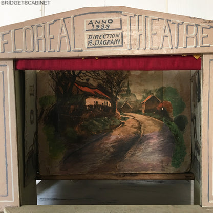 1930s French "Floral" Theater 6 Puppets