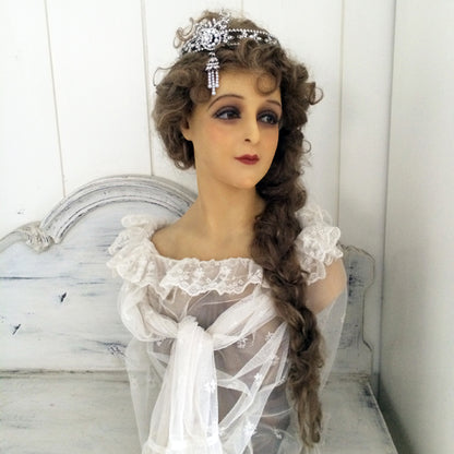 1920s Wax Bust Art
