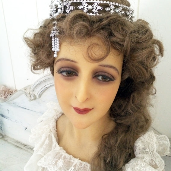 1920s Wax Bust Art