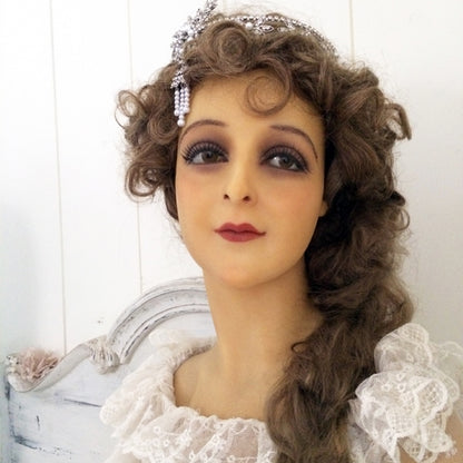 1920s Wax Bust Art