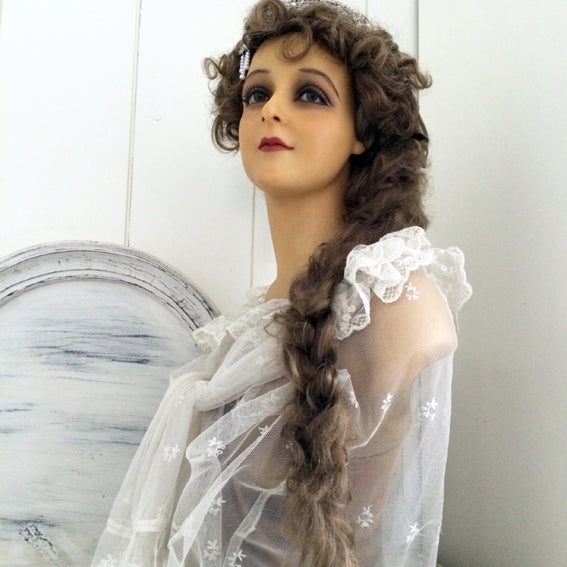 1920s Wax Bust Art