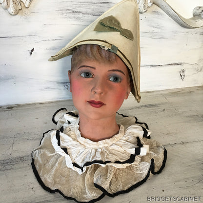1920s Wax Child Bust