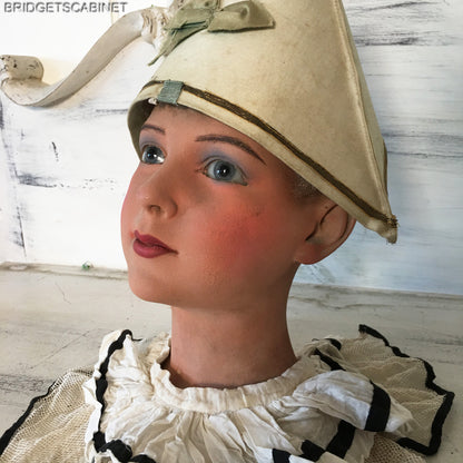 1920s Wax Child Bust