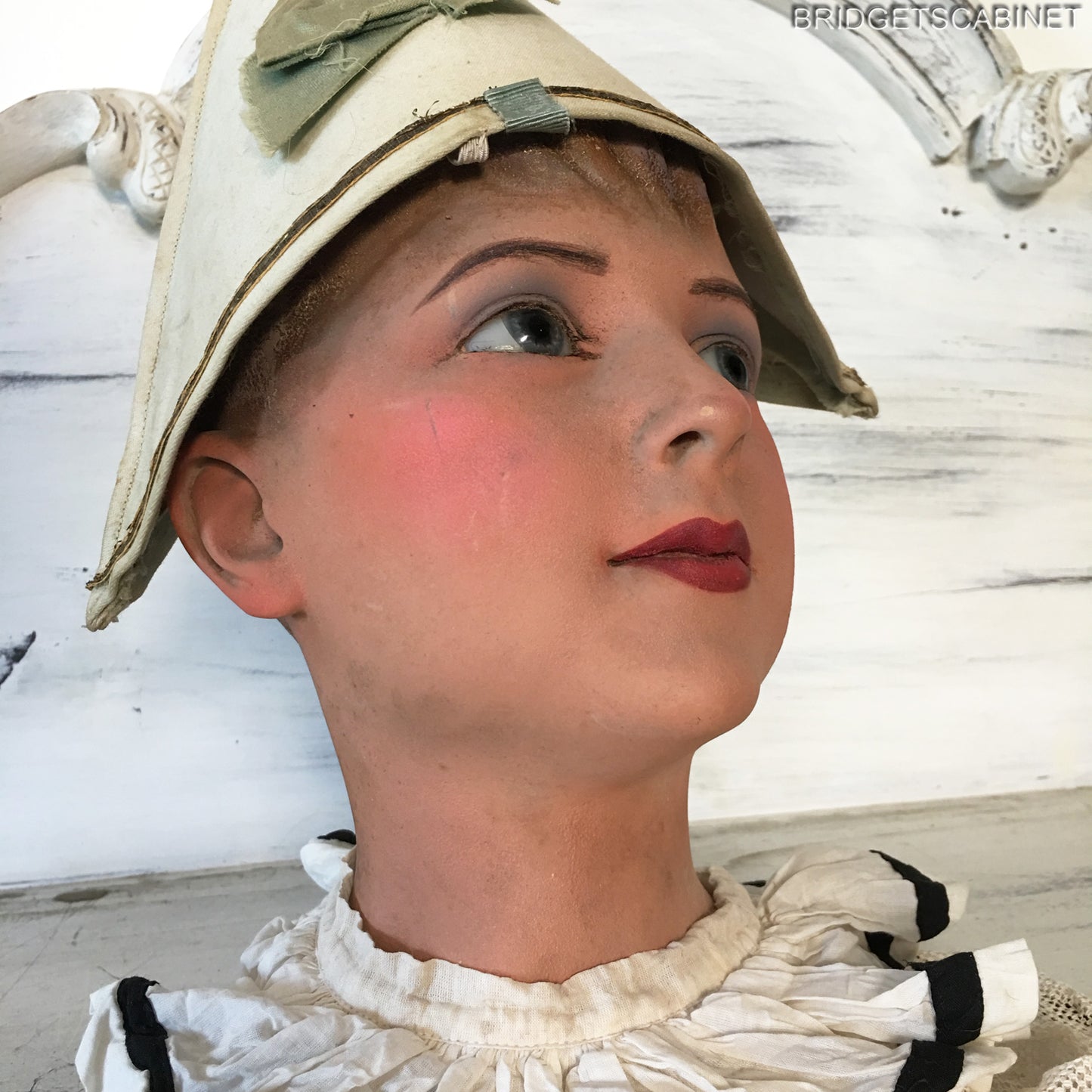 1920s Wax Child Bust