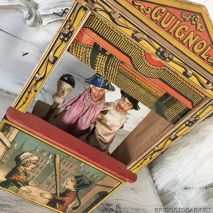 Miniature Guignol Puppet Theater