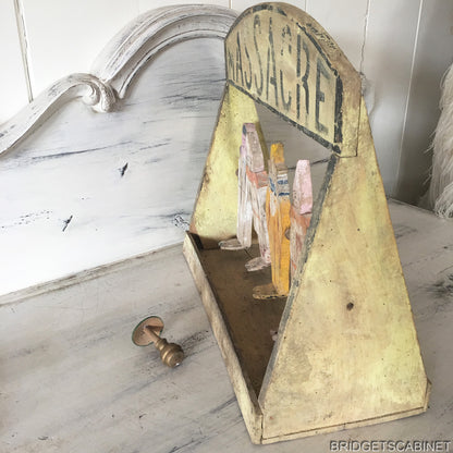 1900s French Jeu de Massacre Game Toy