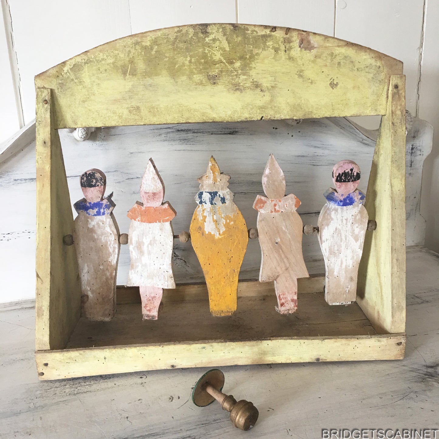 1900s French Jeu de Massacre Game Toy
