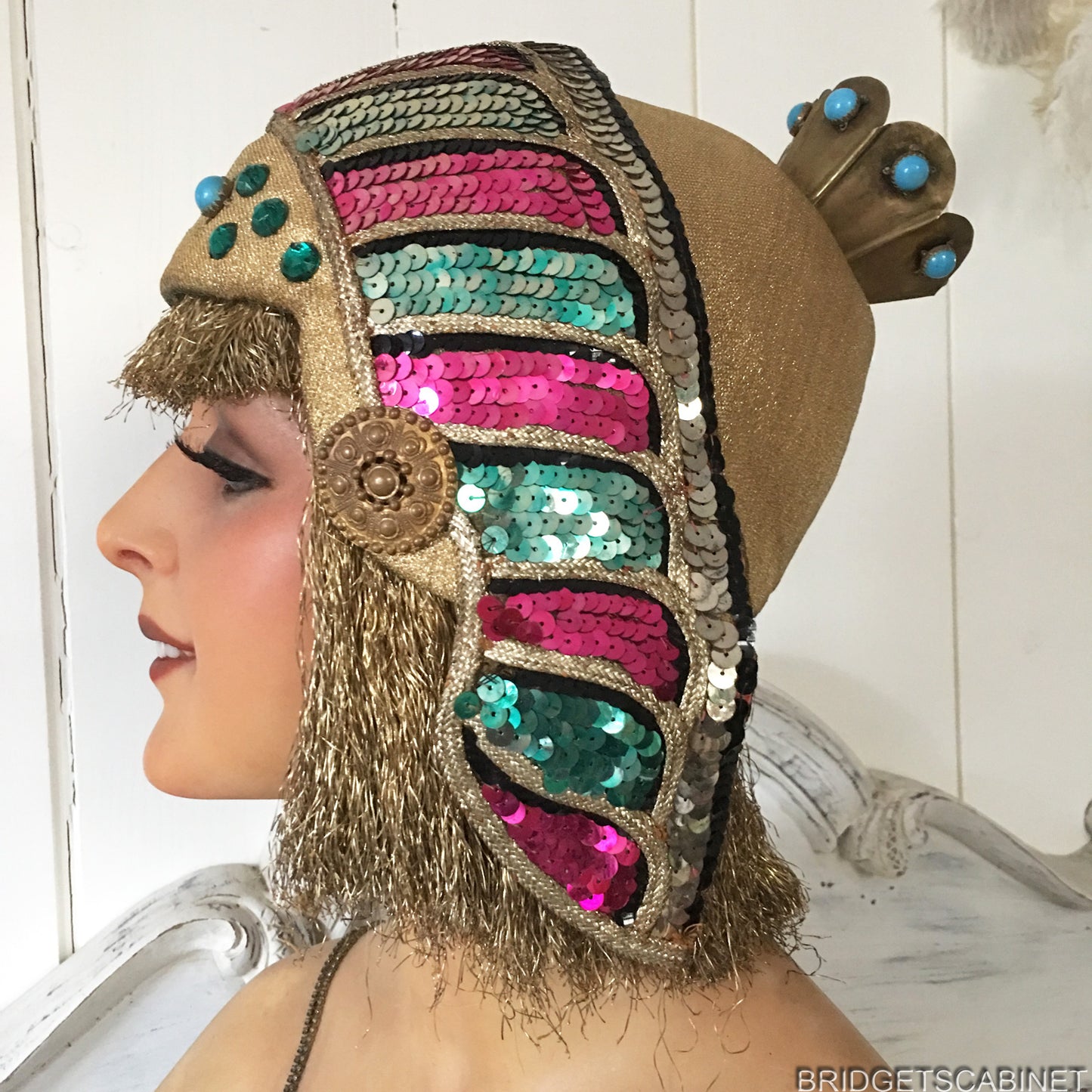 1940s Follies Bergeres Stage Headdress