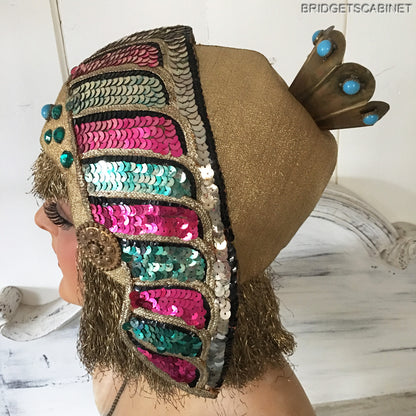 1940s Follies Bergeres Stage Headdress