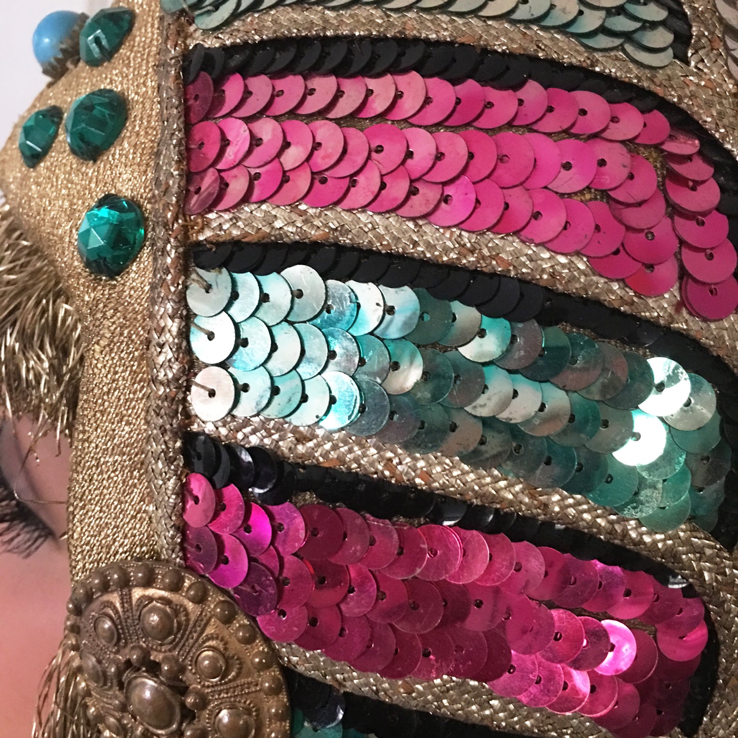 1940s Follies Bergeres Stage Headdress