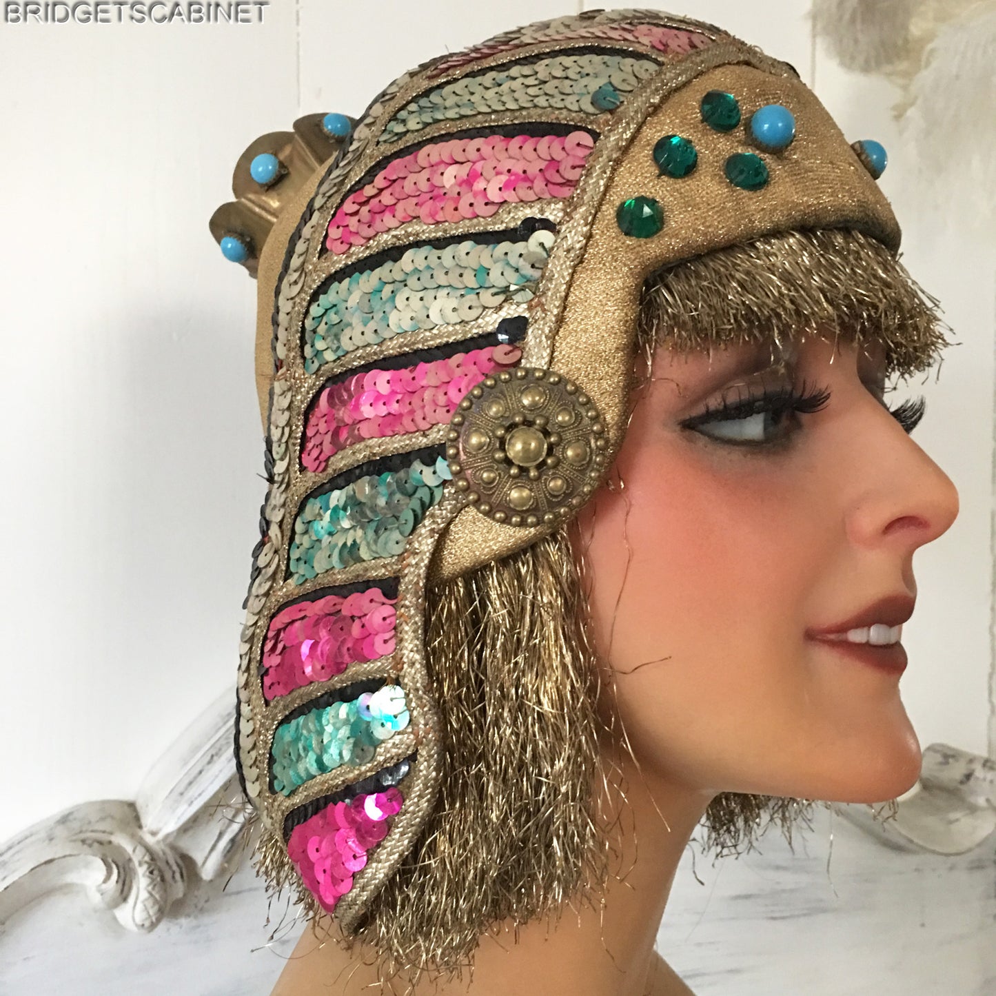 1940s Follies Bergeres Stage Headdress