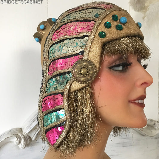 1940s Follies Bergeres Stage Headdress