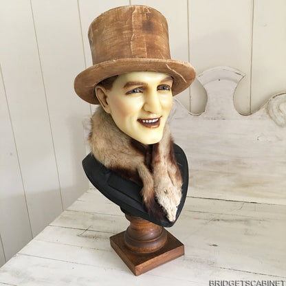 1920s Siegel Wax Countertop Bust