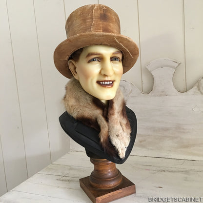 1920s Siegel Wax Countertop Bust