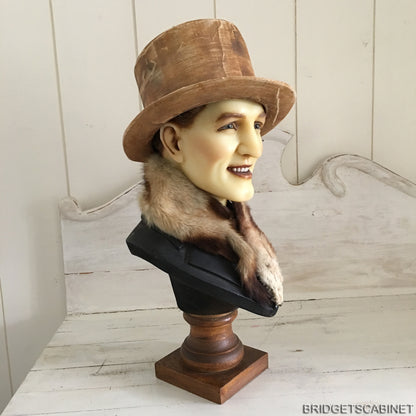 1920s Siegel Wax Countertop Bust