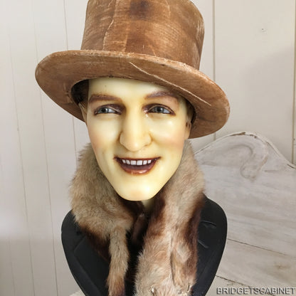 1920s Siegel Wax Countertop Bust