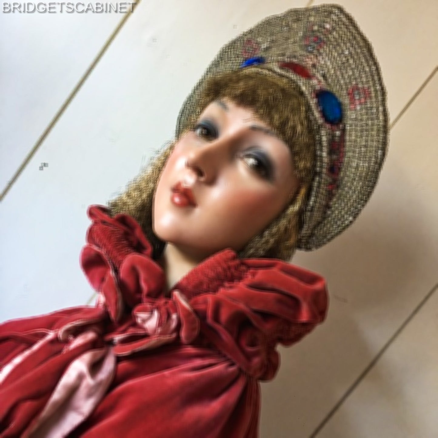 1920s Stage Theater Headdress Filled Rhinestones