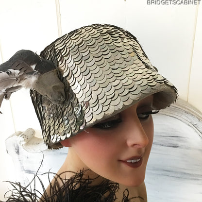 1930s Folies Bergeres Sequin Stage Headdress