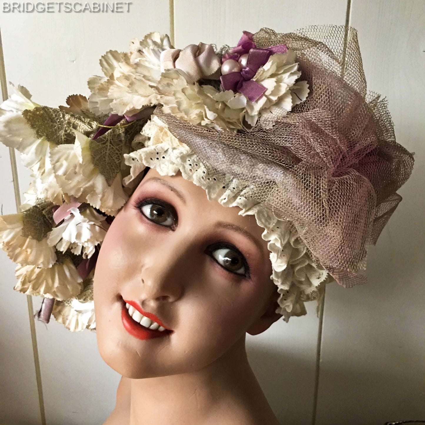 1920s P.Imans Wax Bust Gaby