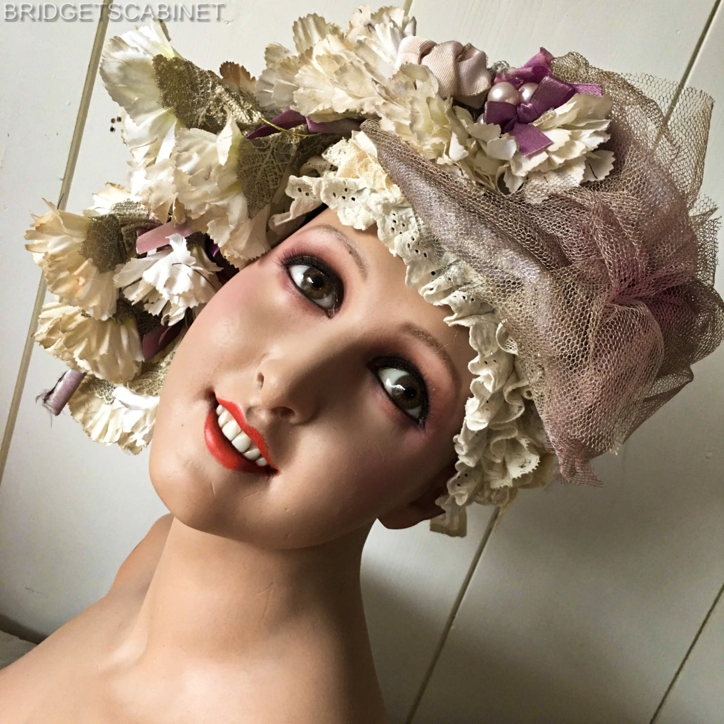 1920s P.Imans Wax Bust Gaby