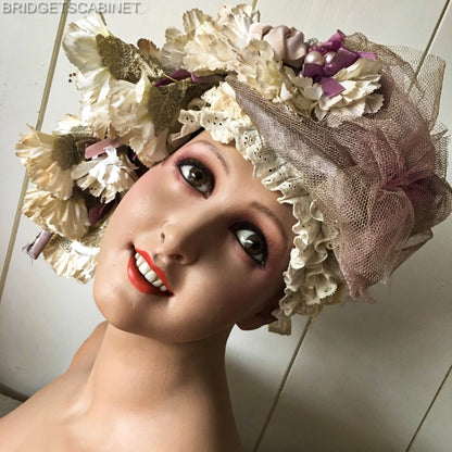 1920s P.Imans Wax Bust Gaby