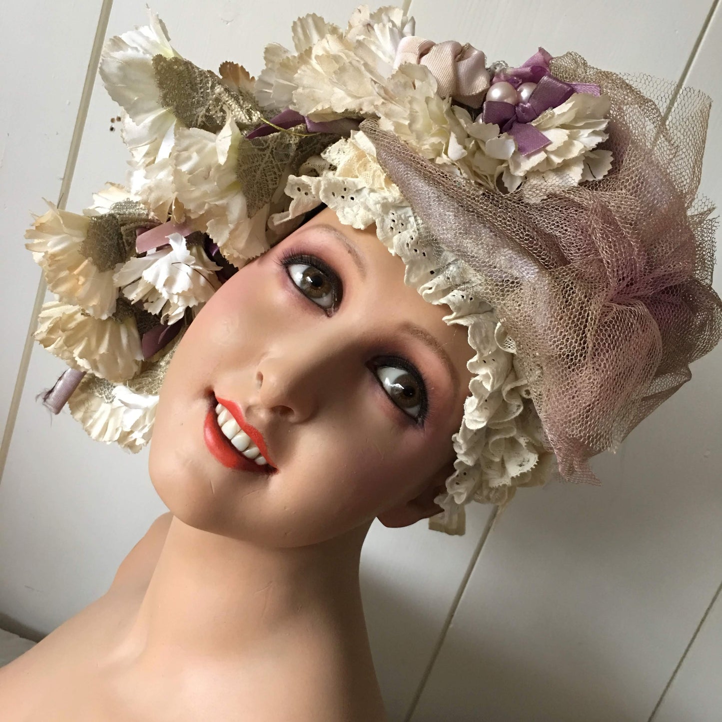 1920s P.Imans Wax Bust Gaby