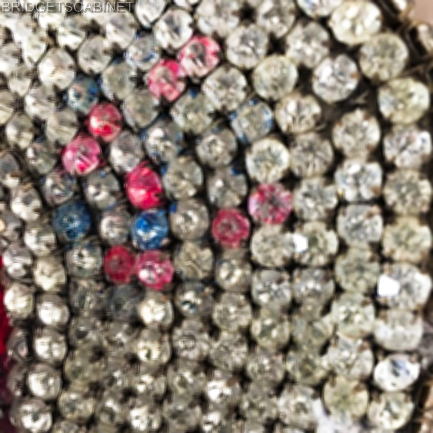1920s Stage Theater Headdress Filled Rhinestones