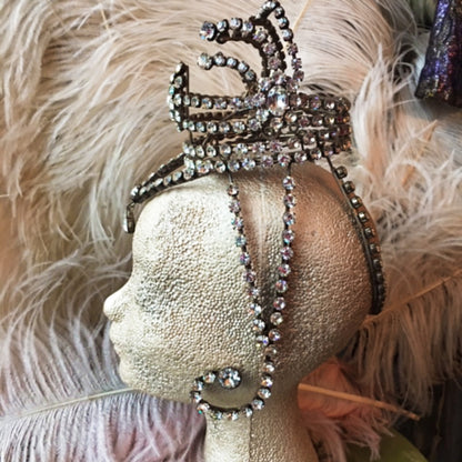 1920s Revue Follies Stage Headdress Crown