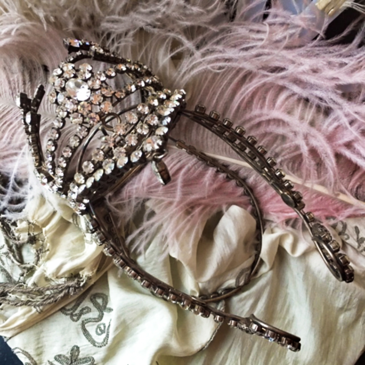 1920s Revue Follies Stage Headdress Crown